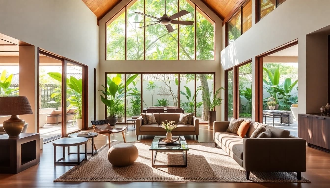 Experience seamless property management in Phuket with an elegant villa interior ready for guests.