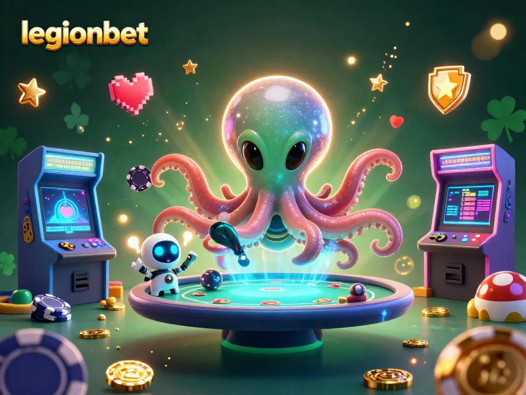 Experience thrilling gameplay at legionbet with a vibrant 3D casino scene featuring excited characters.