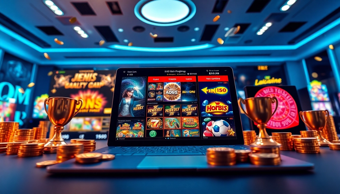 Engaging gaming interface showcasing vibrant options at http://hm88.blue/ for an exciting online betting experience.