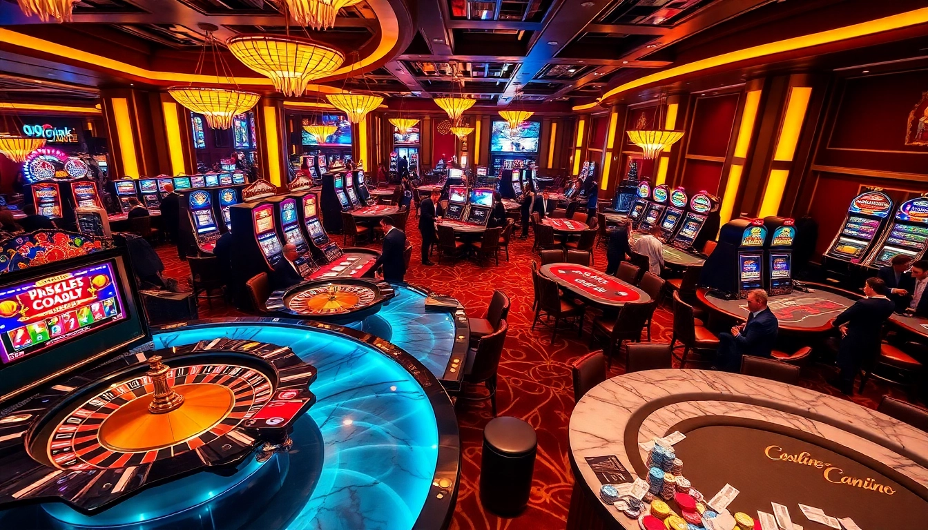 Experience the excitement at https://99win1.us.com/ with players enjoying a luxury casino atmosphere.