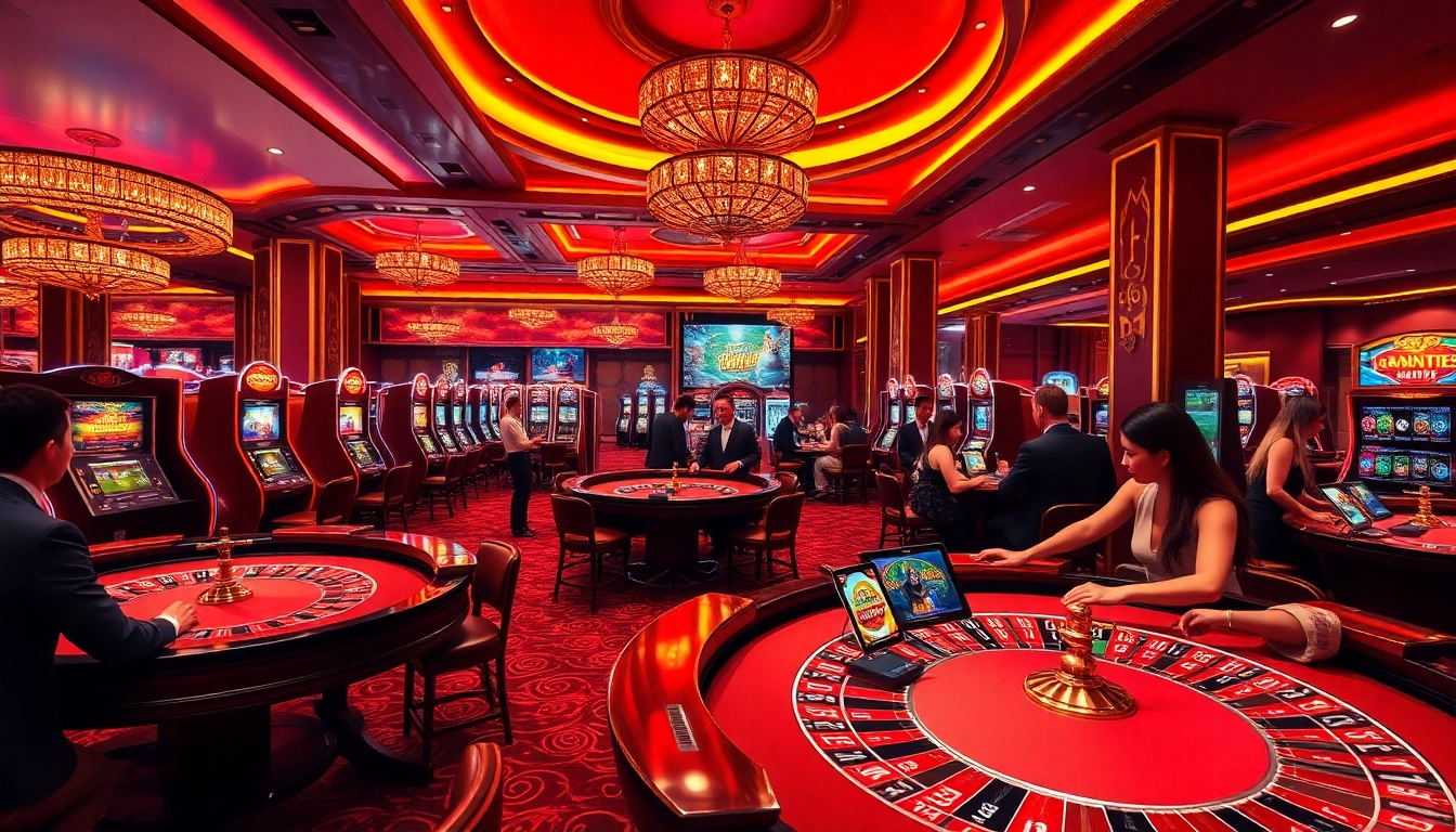 Experience the excitement of winning at https://abc8phi.com/ with luxurious casino tables and vibrant online gaming.