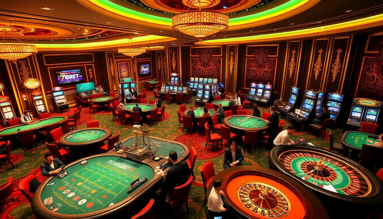 Experience thrilling gameplay at 789BET with vibrant tables and luxury gaming atmosphere.