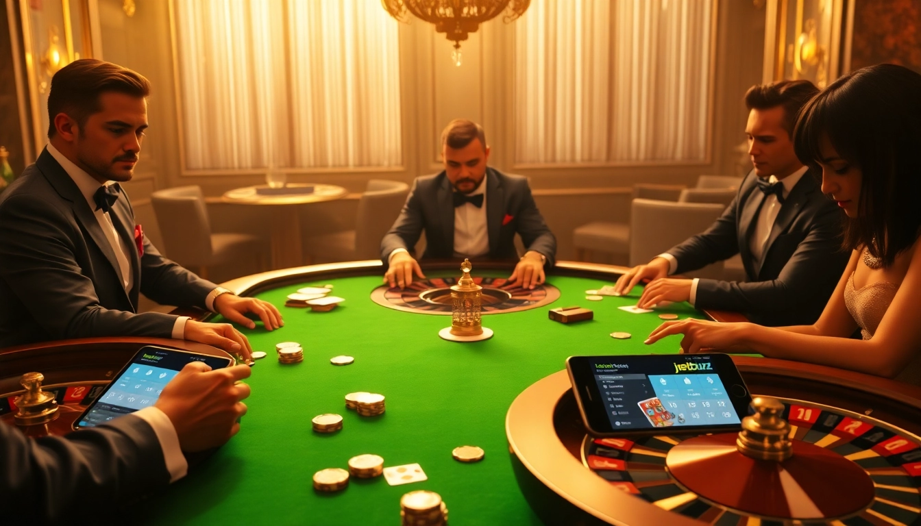 Experience high-stakes excitement at jeetbuzz poker tables filled with action and luxury.