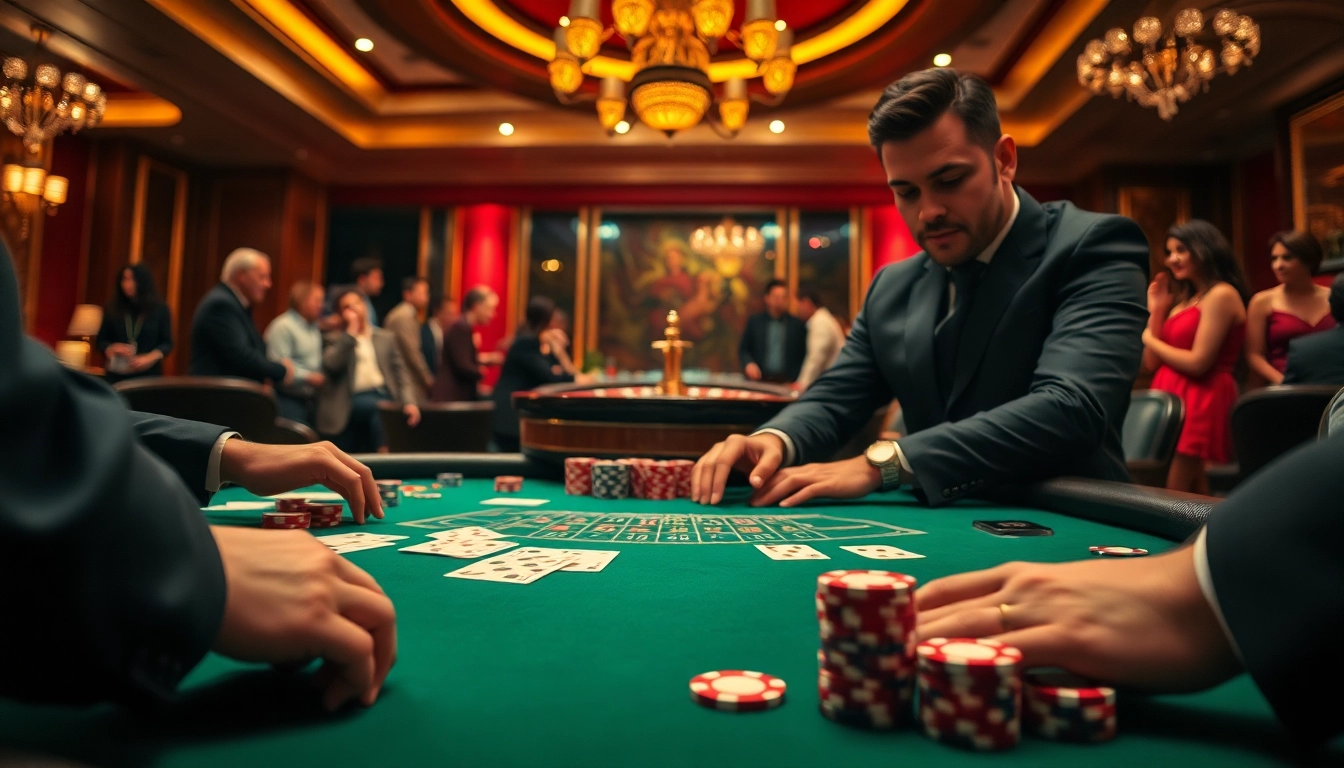 Experience the thrill of winning at the poker table in a luxurious casino setting, featuring win55.