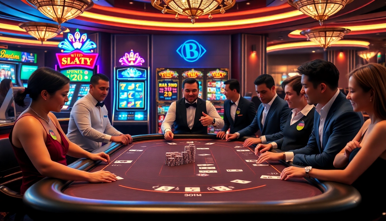 Experience the luxury and excitement of gambling at https://jun88buzz.info/ with lively casino scenes.