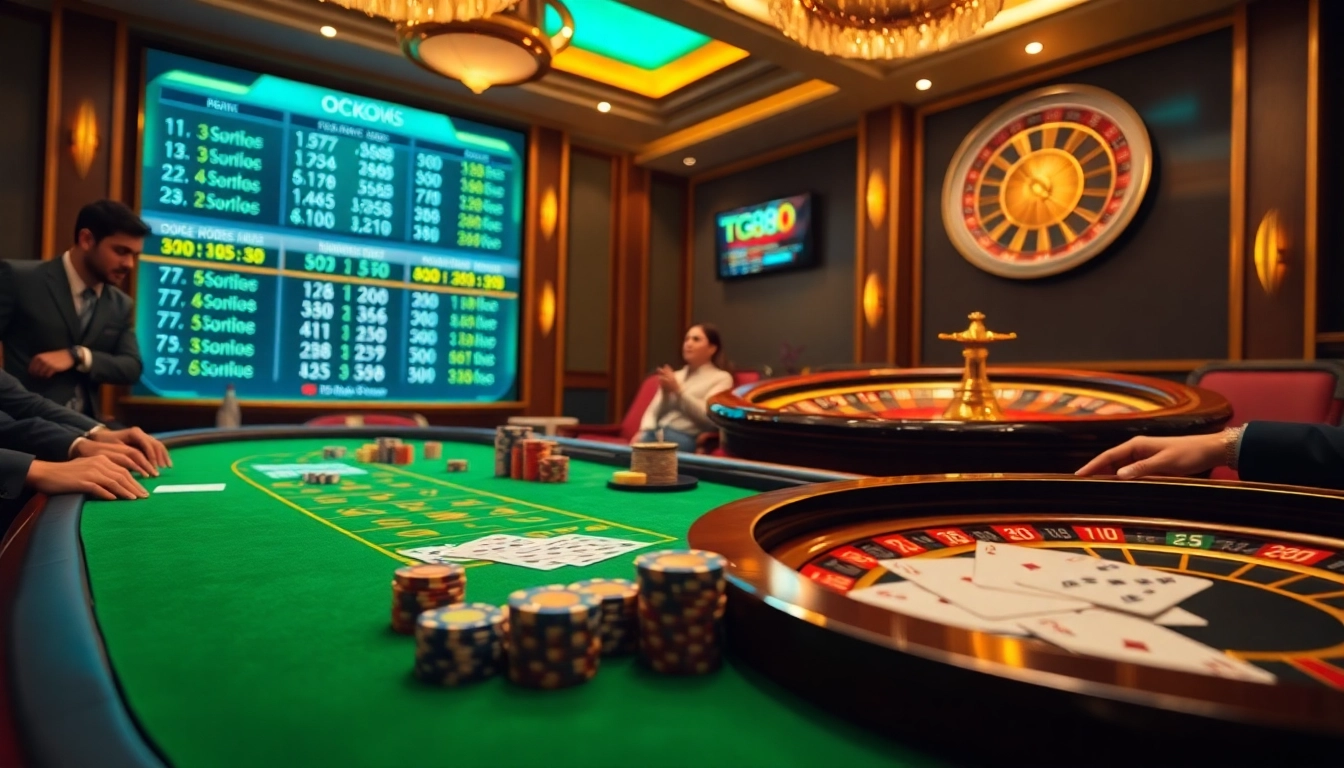 Experience a thrilling poker night with TG88's exciting gameplay and vibrant casino atmosphere.