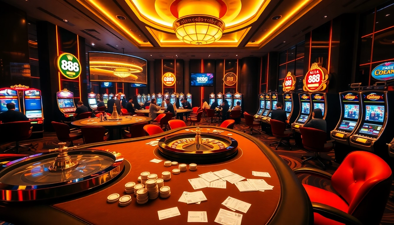 Experience thrilling gambling excitement at 88i nhà cái with a luxurious casino atmosphere.