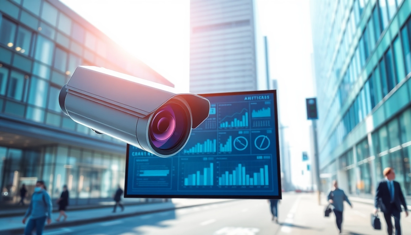 Learn what is video analytics in CCTV through a visual representation of monitoring metrics from a CCTV camera.