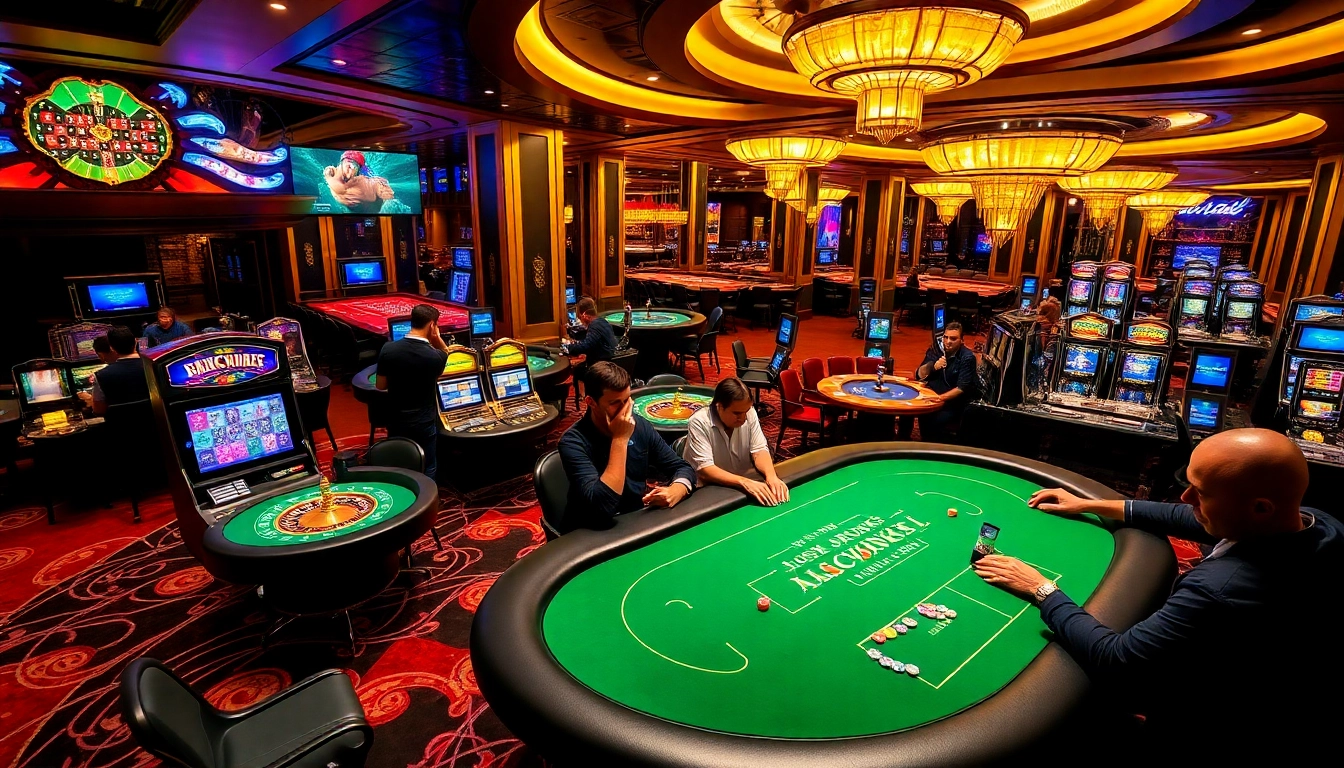 Experience thrilling gameplay at dn88.com with vibrant casino tables and colorful poker chips.