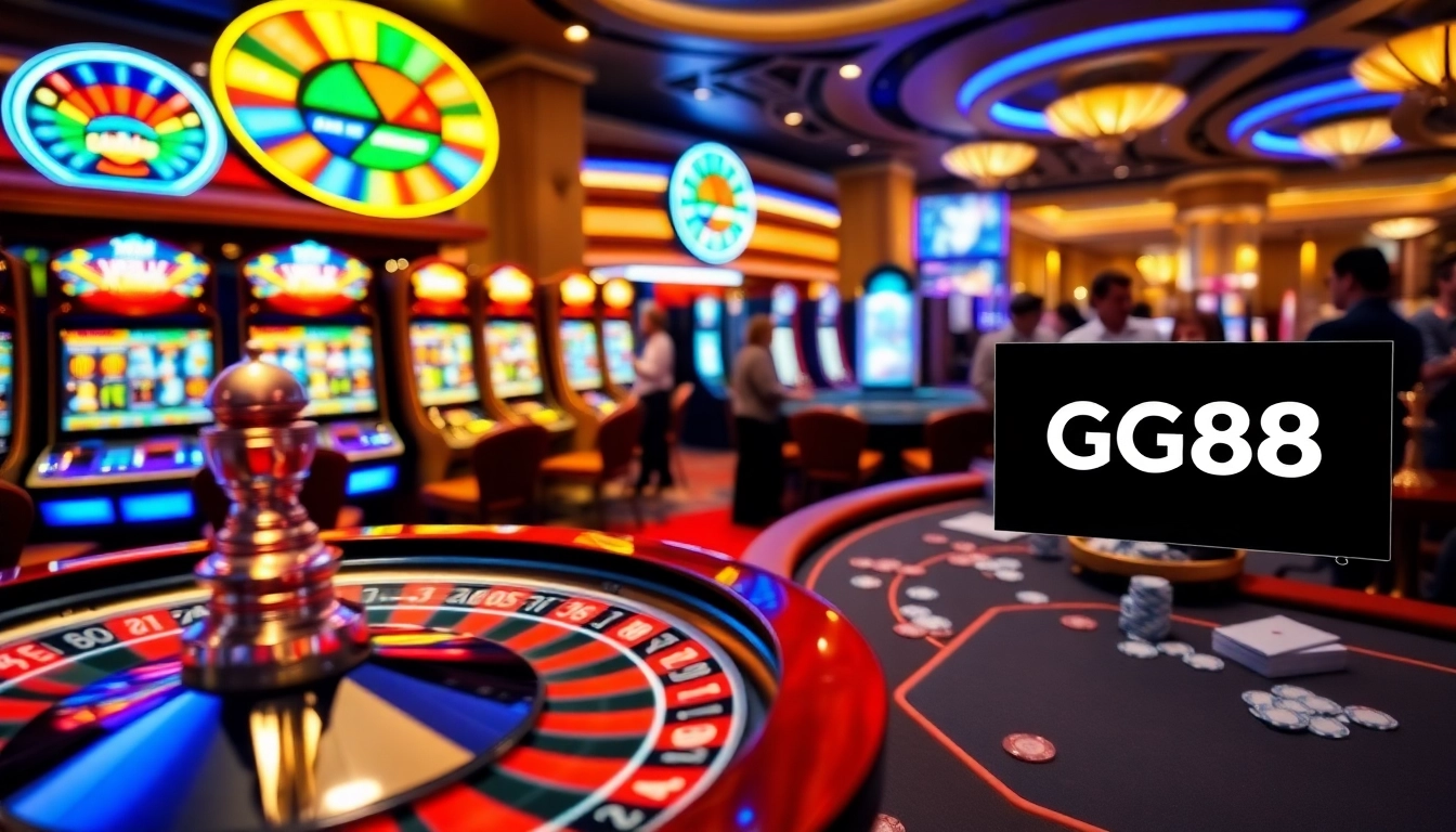 Experience thrilling gaming at https://gg88.tech/ with vibrant slot machines and poker action.