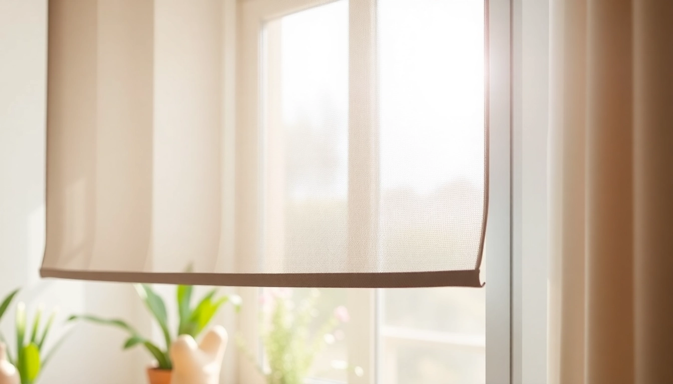 Flyscreenmaxx showcasing a pleated design in a bright home environment.