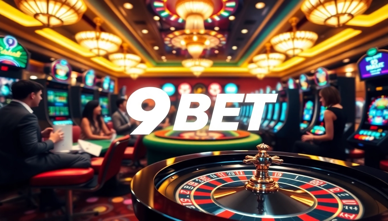 Experience the excitement of gambling at https://9bet.buzz/ with vibrant tables and winning players.