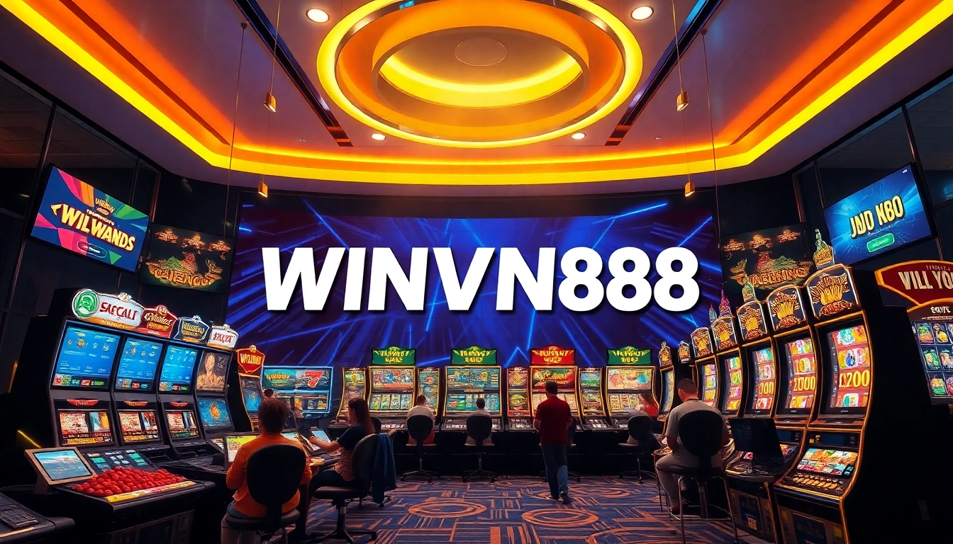 WINVN88 live online gambling platform showcasing games and rewards.