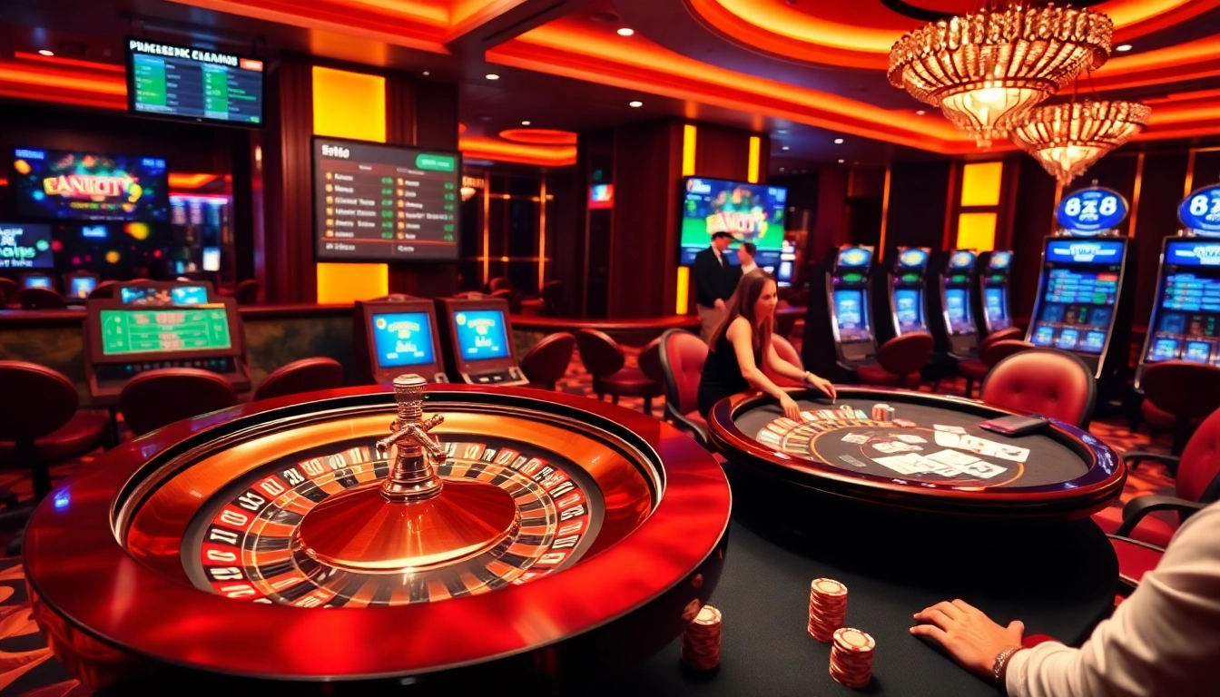 Experience thrilling gameplay at 88i nhà cái with dynamic casino tables and engaging players.