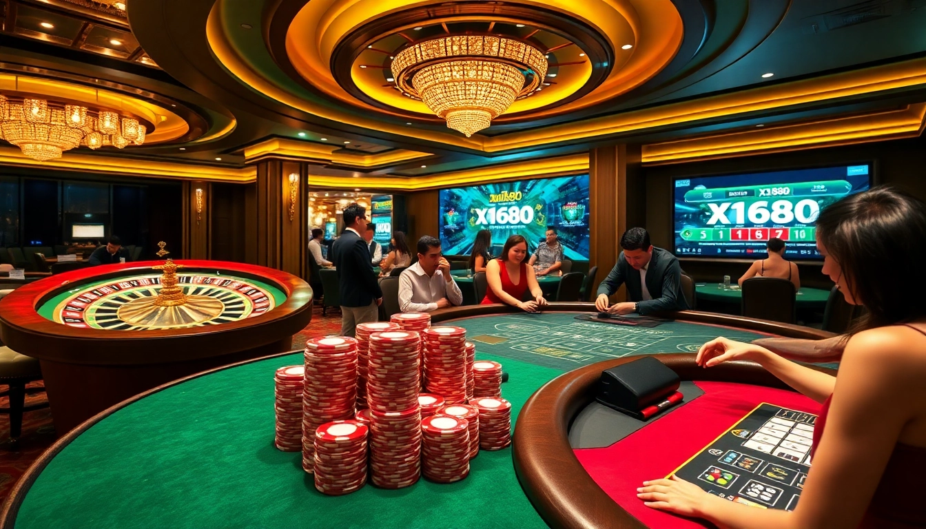 Experience the excitement of casino gaming with xin88 com on display at the table.