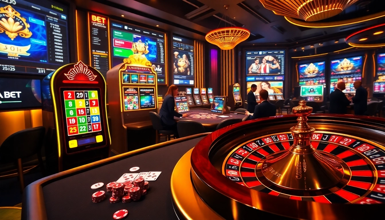 Experience thrilling gaming at DA BET with vibrant casino tables and exhilarating betting action.