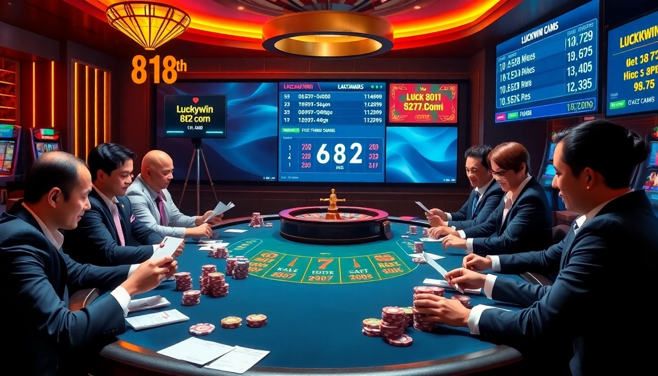 Experience the thrill of winning with luckywin 882 com at an exciting casino.