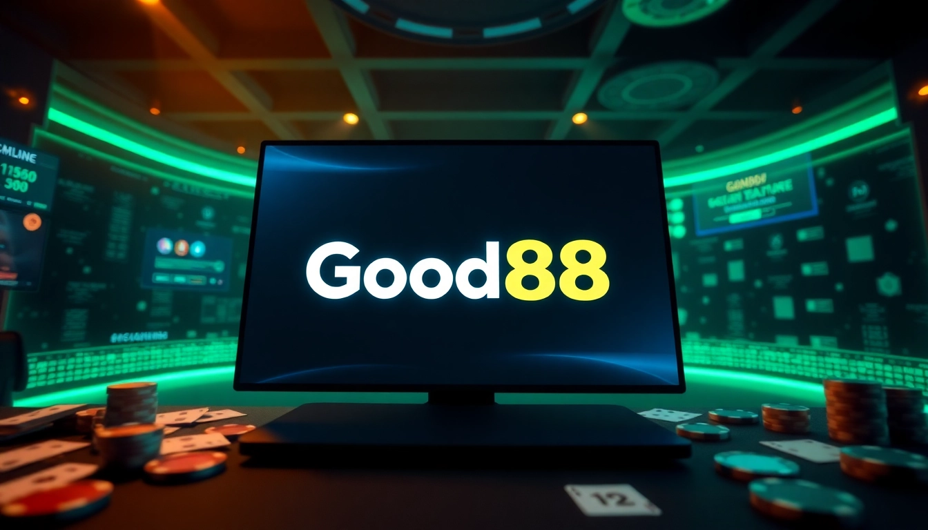 Exciting online gaming scene highlighting good88.hu.net with vibrant visuals and engaging atmosphere.