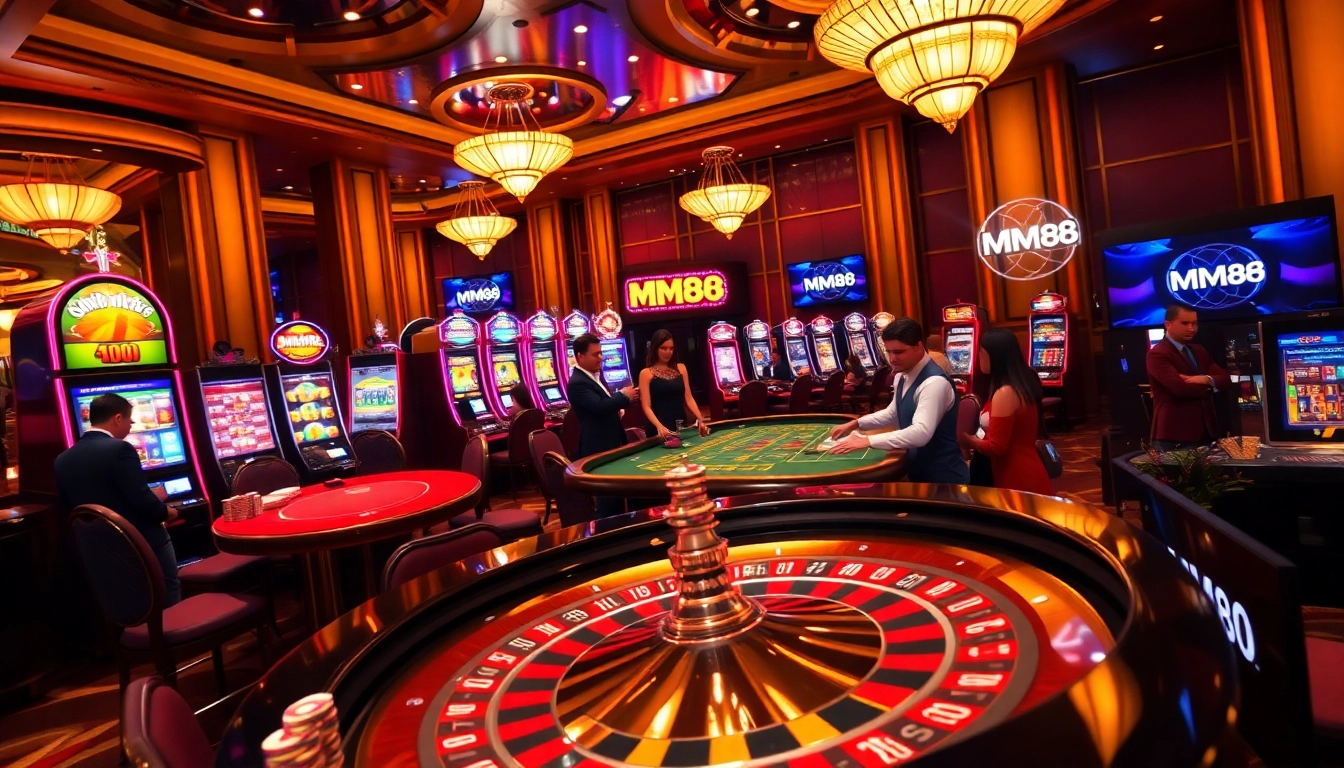Experience the thrill of winning at MM88 with exciting casino games and vibrant visuals.