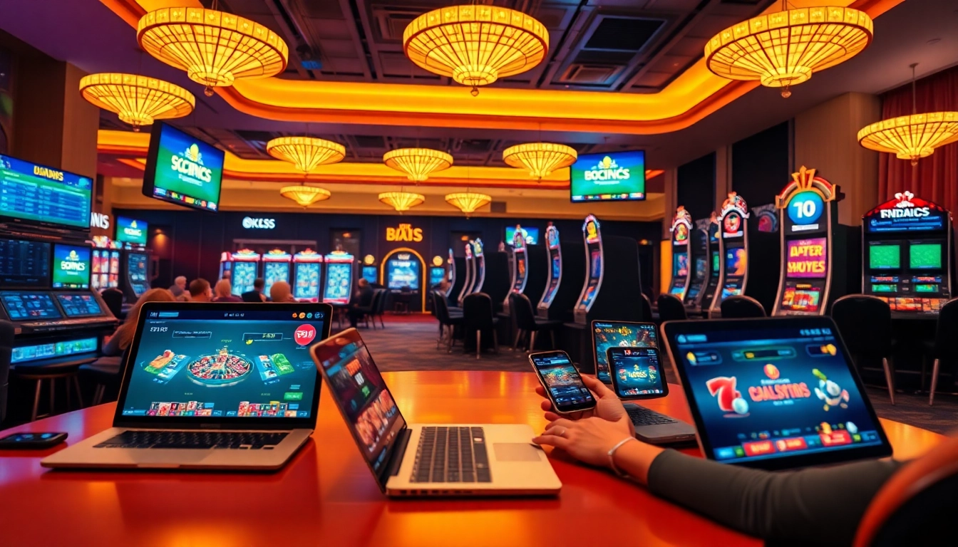 Engaging online gaming experience at bk860s.com featuring modern gaming options and vibrant atmosphere.