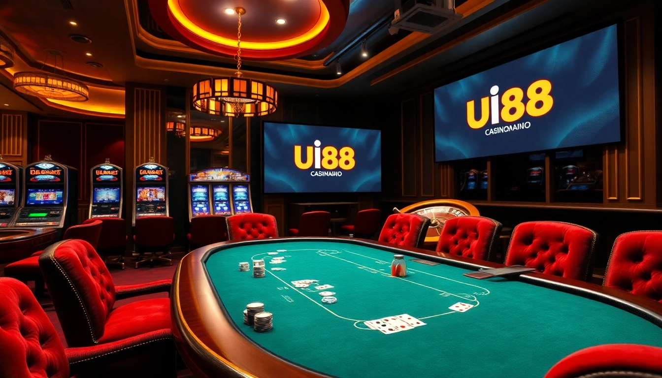 Experience the thrill of gambling at UU88 casino with exciting games and vibrant atmosphere.