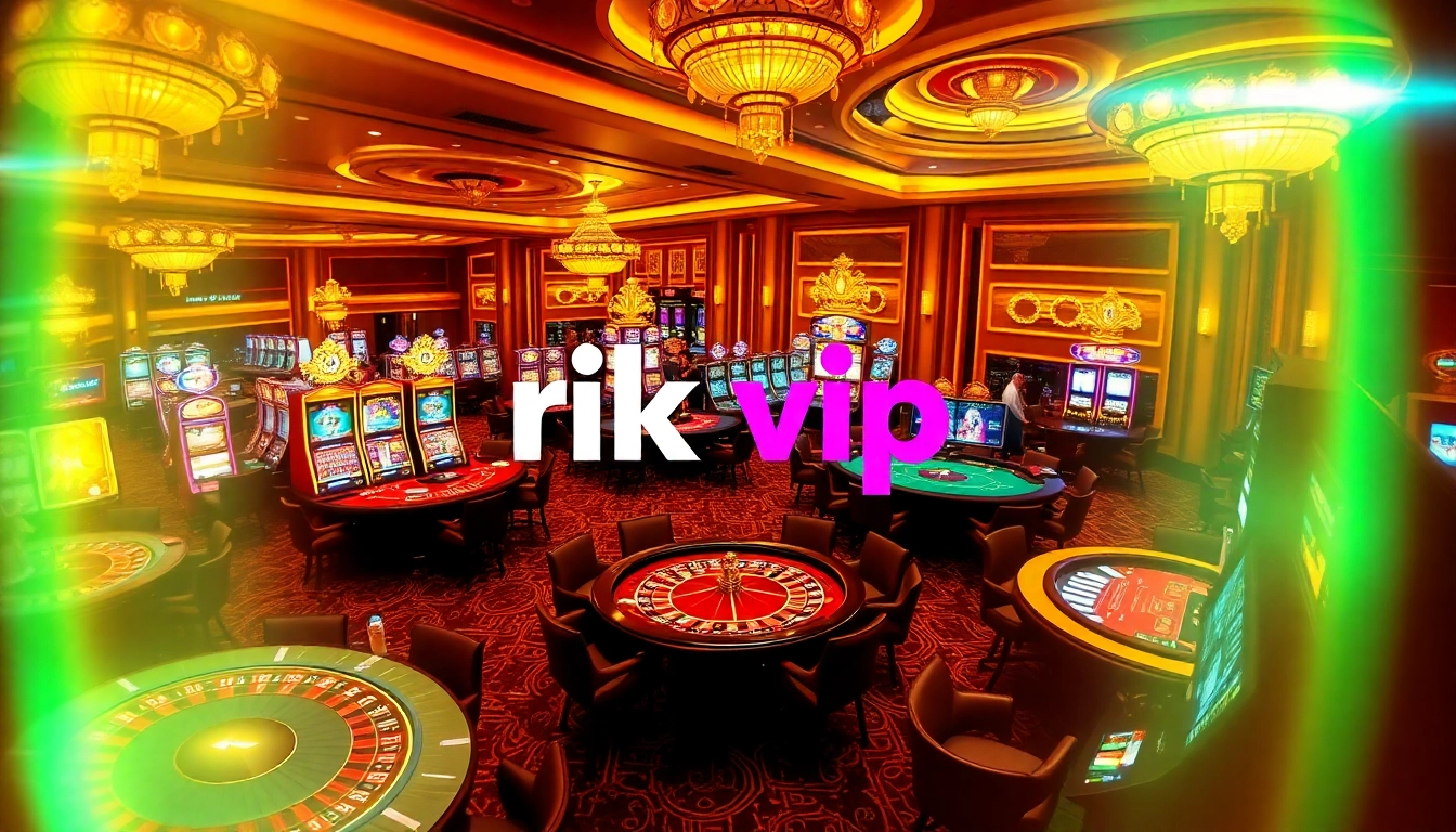 Experience the thrill of gambling at rik vip casino with vibrant games and exciting gameplay.
